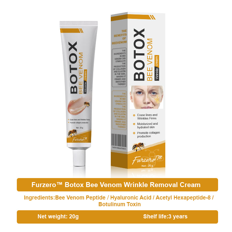 ✨🍀Made and Shipped from the USA✅ Furzero™ Botox Bee Venom Wrinkle Removal Cream-Last Day Promotion 70% OFF