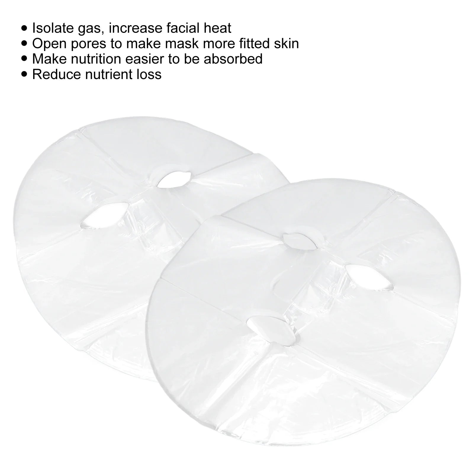 100pcs Facial Mask DIY Preservative Film Disposable Prevent Evaporation Moisture Retention Face Mask Wrapped Paper - cikryna