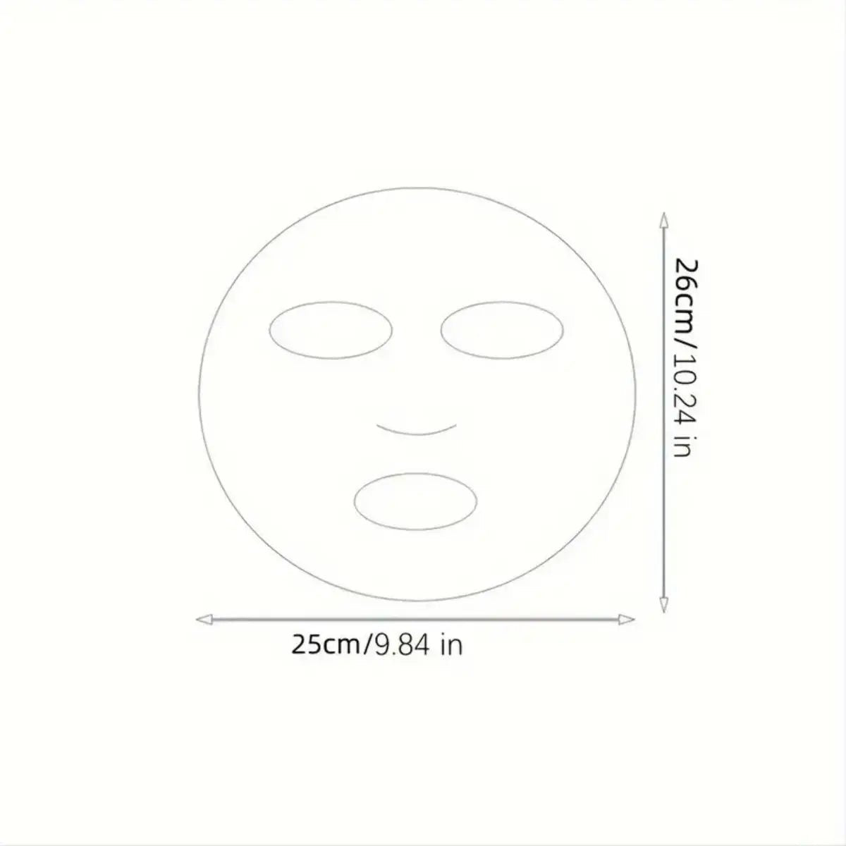 100pcs Unscented Facial Mask Paper Sheets - Hydrating, Moisture - Retentive, Disposable DIY Film Wrap for Skin Care, Softening - cikryna