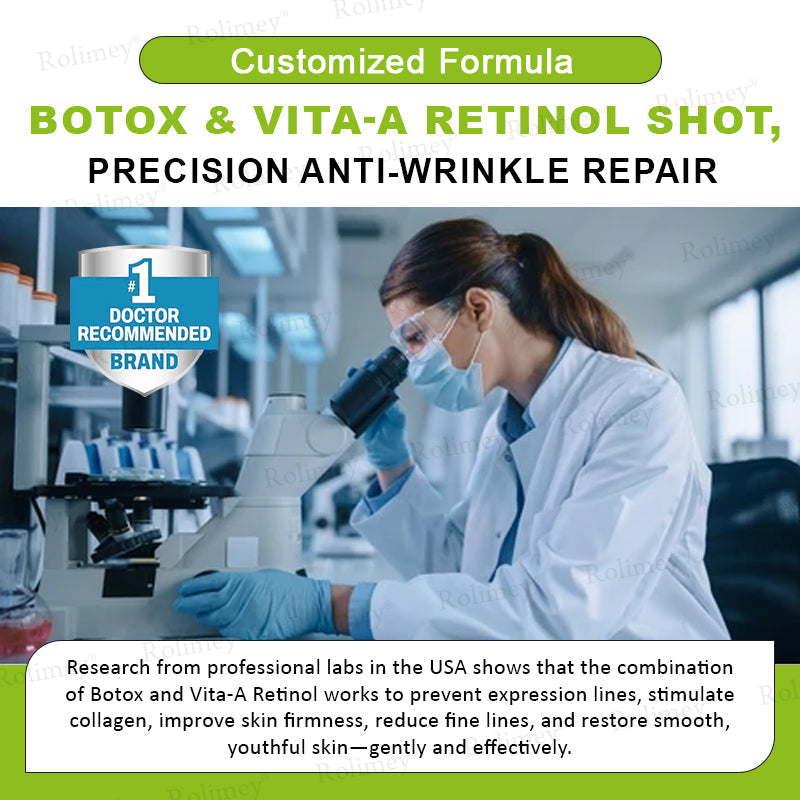 Made and shipped from the USA 💫Rolimey® Botox & Vita-A Retinol Shot Wrinkle-Lift Tightening cream - Last Day Promotion 70% OFF