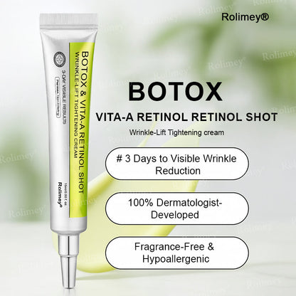 Made and shipped from the USA 💫Rolimey® Botox & Vita-A Retinol Shot Wrinkle-Lift Tightening cream - Last Day Promotion 70% OFF