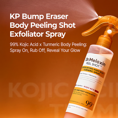 🚨Last 3 hours 50% off🔥Get Rid of Keratin Bumps Fast! Kojic Acid & Turmeric Peel Shot Spray✨ Smooth Skin, Zero Irritation | 🌿 Sensitive-Skin Safe | 👩‍⚕️ Clinically Tested
