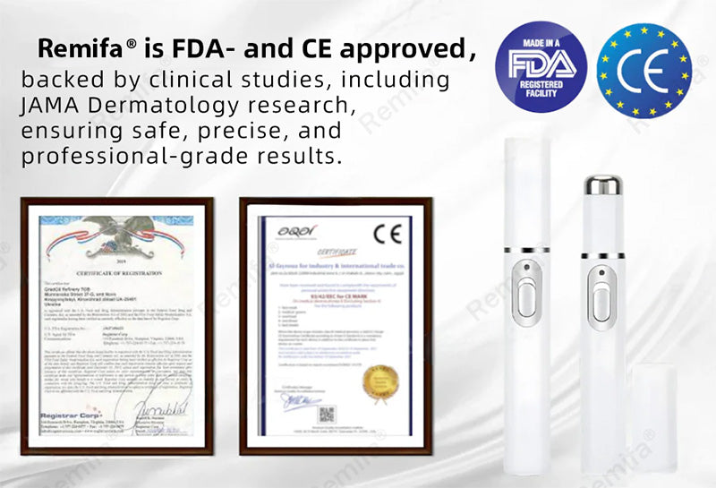 REMIFA® N𝐨n-inv𝐚siv𝐞 𝐌𝐨l𝐞 and W𝐚rt 𝐑𝐞m𝐨v𝐚l L𝐚s𝐞r 𝐏𝐞n 𝐏r𝐨m𝐚x