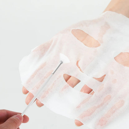 3 Pcs Shape for DIY Skin Care Mask Diy Brushes Fan Shape Mask Brushes Facials Skincare Smooth Coverage Beauty Tools - cikryna