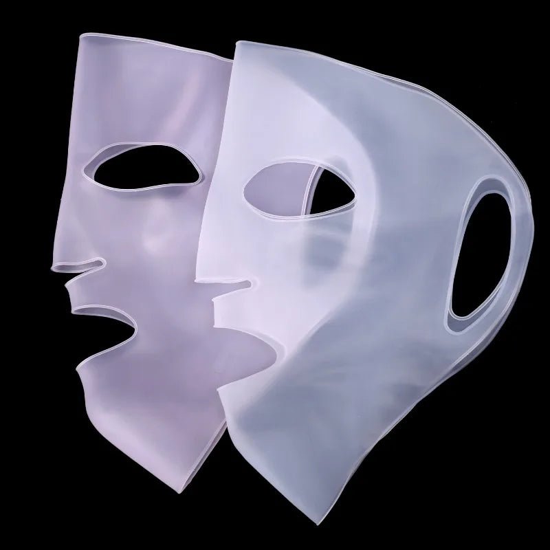 3D Silicone Face Mask Women Skin Care Moisturizing Lifting Firming Anti Wrinkle Reusable Gel Sheet Mask Facial Skin Care Tool - cikryna