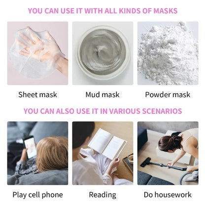 3D Silicone Face Mask Women Skin Care Moisturizing Lifting Firming Anti Wrinkle Reusable Gel Sheet Mask Facial Skin Care Tool - cikryna