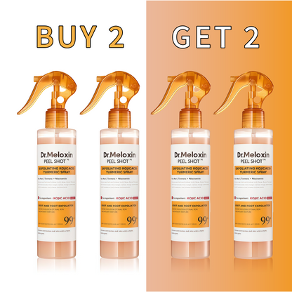 🚨Last 3 hours 50% off🔥Get Rid of Keratin Bumps Fast! Kojic Acid & Turmeric Peel Shot Spray✨ Smooth Skin, Zero Irritation | 🌿 Sensitive-Skin Safe | 👩‍⚕️ Clinically Tested