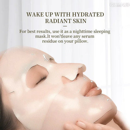 4Pcs/Box Absorbable Bio - Collagen Real Deep Mask Night Moisturizing Mask Firming Nourish Brightening Moisturizing Skin Care - cikryna
