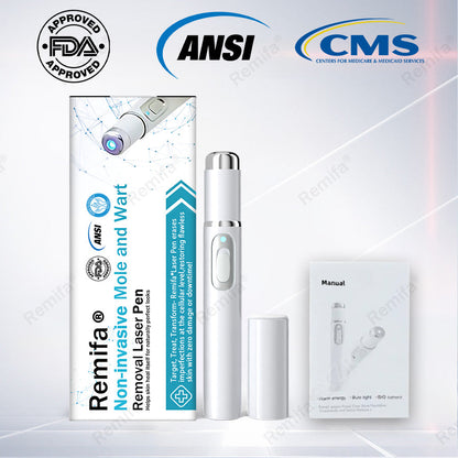 REMIFA® N𝐨n-inv𝐚siv𝐞 𝐌𝐨l𝐞 and W𝐚rt 𝐑𝐞m𝐨v𝐚l L𝐚s𝐞r 𝐏𝐞n 𝐏r𝐨m𝐚x