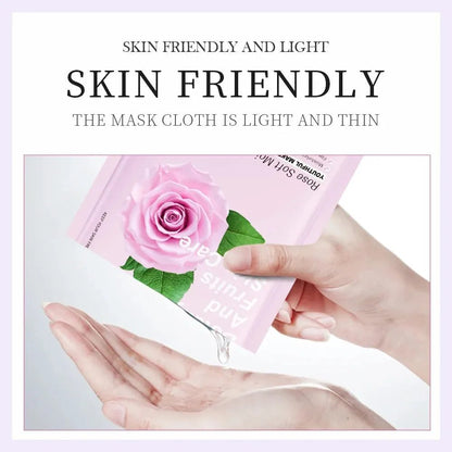8pcs Natural Plant Face Mask Beauty Skincare Facial Masks Moisturizing Firming Hydrating Facial Mask Face Care Korean Cosmetics - cikryna