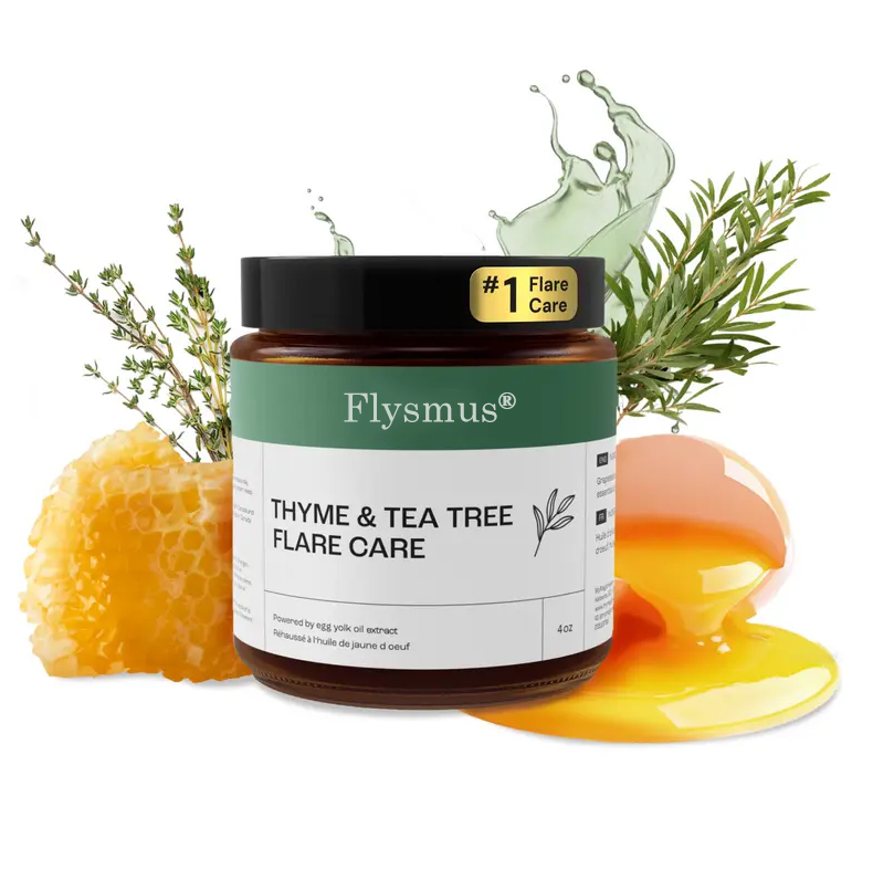 Flysmus®Tea Tree Flare Care| Cystic Acne and Bumps Treatment  Skincare Daily Pimple