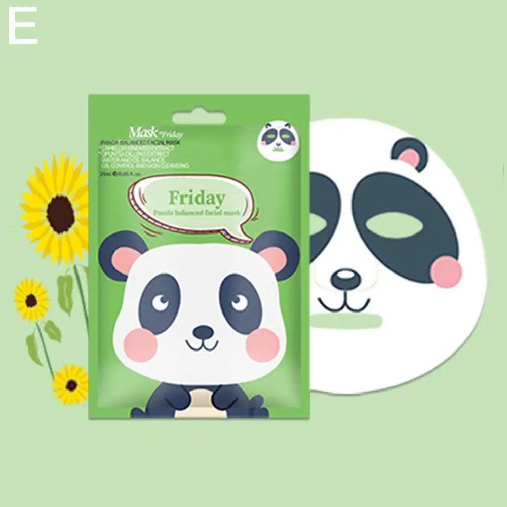 Cute Cartoon Facial Mask Moisturizing Hydrating Mask Deep Moisturizing Tender Skin Mask Dog Panda Pig Animal Mask Skin Care - cikryna