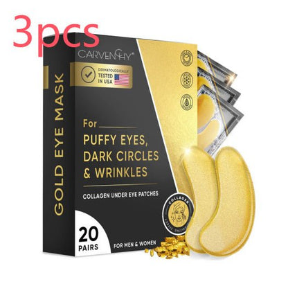 Eye Bag Removal Wrinkle Lifting And Tightening 24K Gold Eye Mask Patch - cikryna
