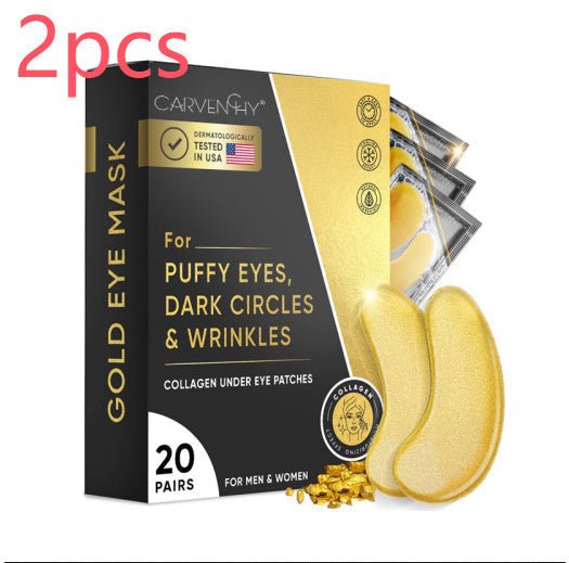Eye Bag Removal Wrinkle Lifting And Tightening 24K Gold Eye Mask Patch - cikryna