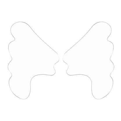 Facial Wrinkle Remover Pad Reusable Medical Grade Silicone Nasolabial Folds Anti - aging Mask Prevent Wrinkle Skin Lifting Patches - cikryna