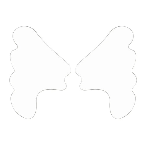 Facial Wrinkle Remover Pad Reusable Medical Grade Silicone Nasolabial Folds Anti - aging Mask Prevent Wrinkle Skin Lifting Patches - cikryna