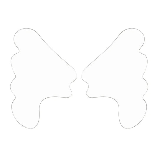 Facial Wrinkle Remover Pad Reusable Medical Grade Silicone Nasolabial Folds Anti - aging Mask Prevent Wrinkle Skin Lifting Patches - cikryna