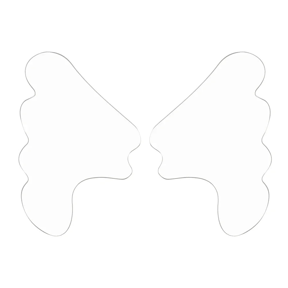 Facial Wrinkle Remover Pad Reusable Medical Grade Silicone Nasolabial Folds Anti - aging Mask Prevent Wrinkle Skin Lifting Patches - cikryna