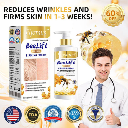 💐🥇Flysmus™ BeeLift Anti - Aging Firming Cream,Address Crepe & Sagging(🔥74% Off for a Limited Time!) - cikryna