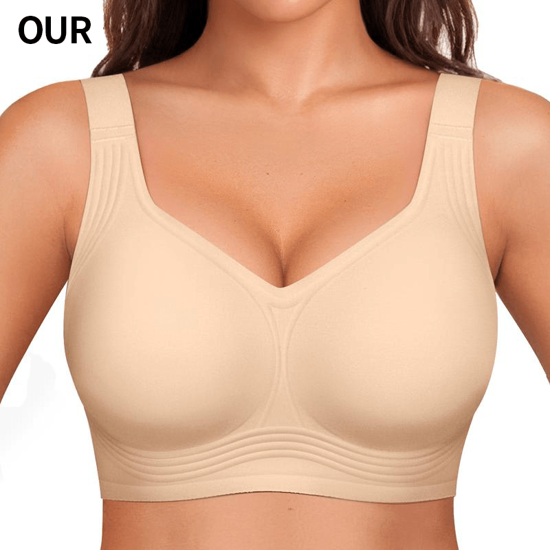 Full coverage wireless bra - cikryna