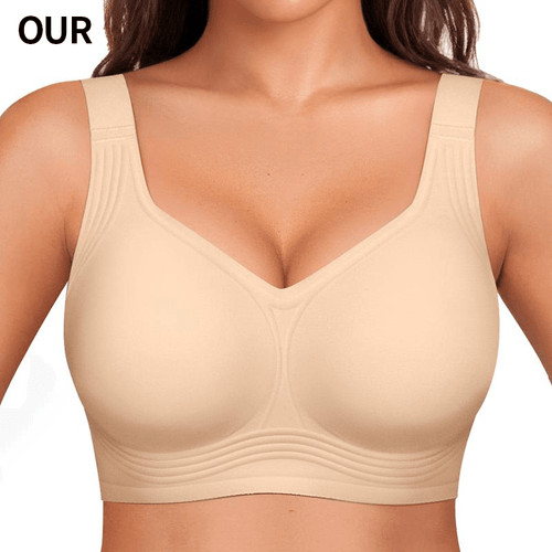 Full coverage wireless bra - cikryna