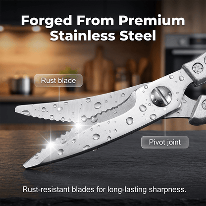✂️🍗 Heavy-Duty Multi-functional Kitchen Shears – Cuts Like a Beast! 🔪💪 upsell - cikryna