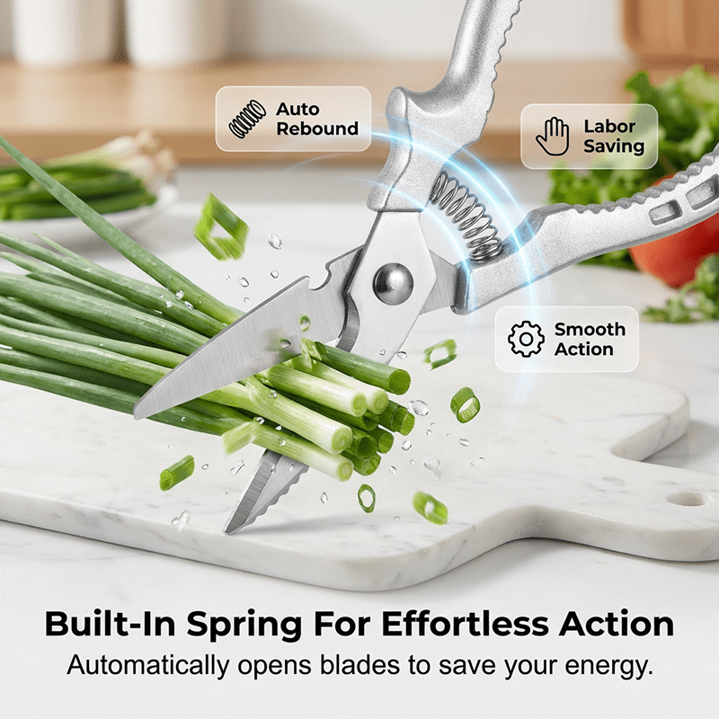 ✂️🍗 Heavy-Duty Multi-functional Kitchen Shears – Cuts Like a Beast! 🔪💪 upsell - cikryna