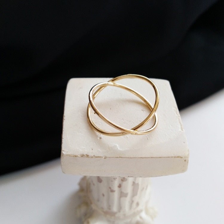 Hip - hop Cold Wind Trend Street Ring,personality Open Finger Ring Chain Buckle Joint Ring Tail Ring Europe and The United States - cikryna