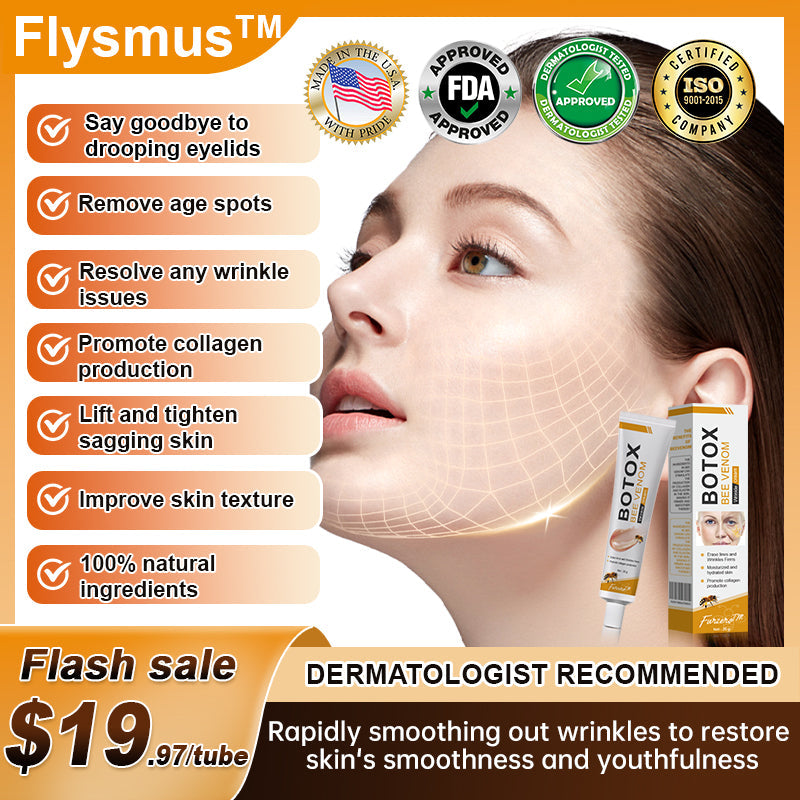 ✨🍀Made and Shipped from the USA✅ Furzero™ Botox Bee Venom Wrinkle Removal Cream-Last Day Promotion 70% OFF