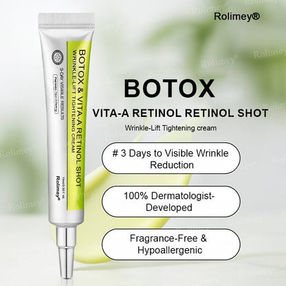 🍋Made and shipped from the USA 💫Rolimey® Botox & Vita - A Retinol Shot Wrinkle - Lift Tightening cream - Last Day Promotion 70% OFF - cikryna