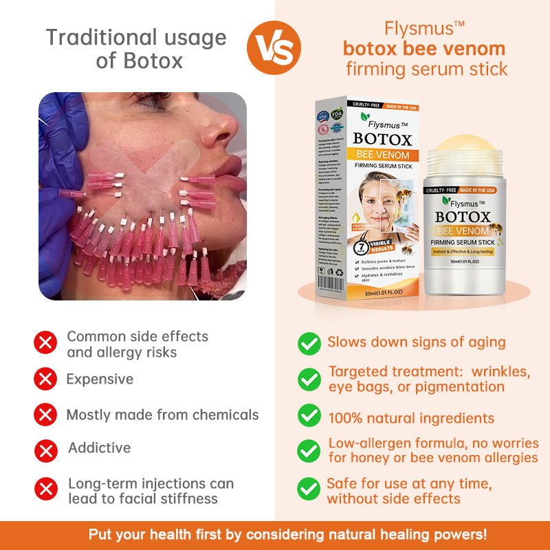 💫👨‍⚕️🐬Made and Shipped from the USA✨Flysmus™ Botox Bee Venom Firming Serum Stick🔥LAST DAY 70% OFF - cikryna