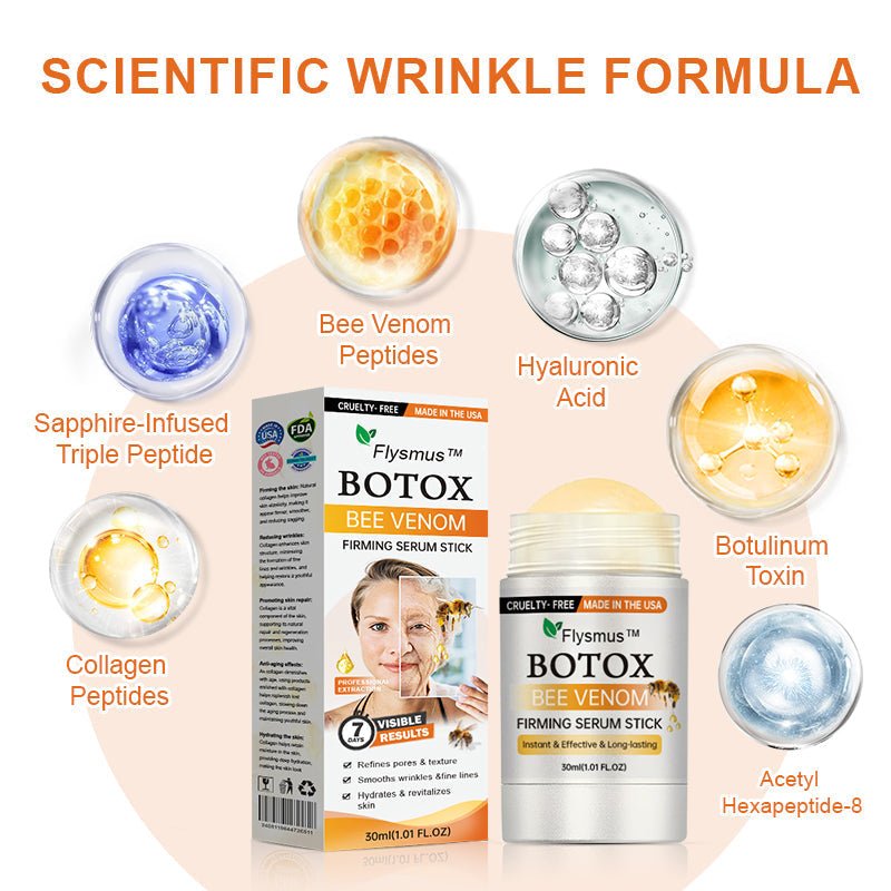 💫👨‍⚕️🐬Made and Shipped from the USA✨Flysmus™ Botox Bee Venom Firming Serum Stick🔥LAST DAY 70% OFF - cikryna
