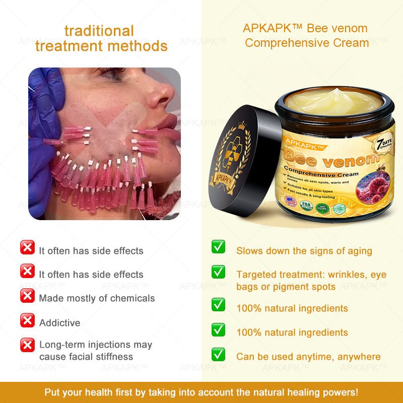 Made and Shipped from USA 💎 APKAPK® Bee venom Comprehensive Cream 🔥 LAST DAY 80% OFF 💎 - cikryna