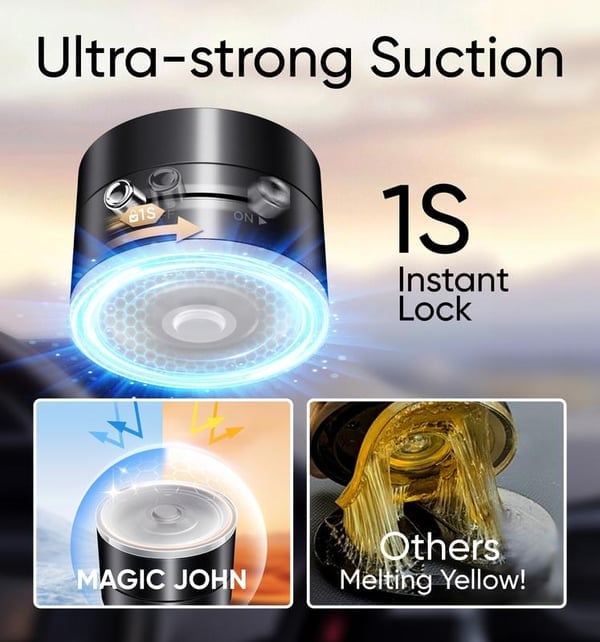 🎄New Year's Special 2025⛄🔔Vacuum Suction Magnetic Phone Stand - cikryna