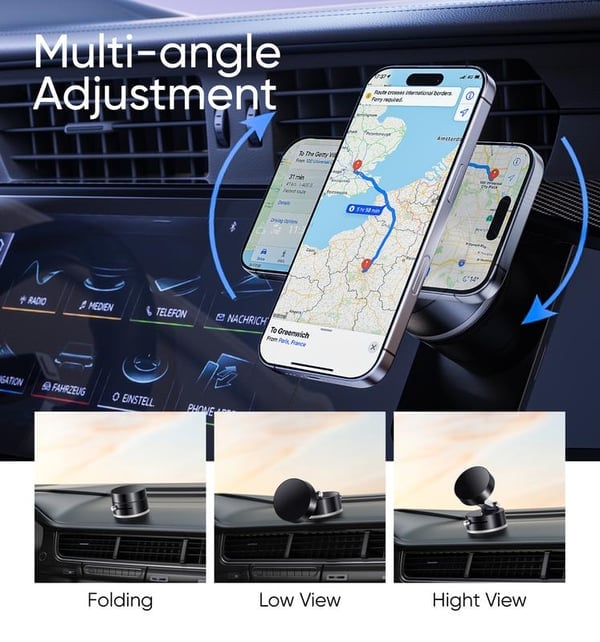 🎄New Year's Special 2025⛄🔔Vacuum Suction Magnetic Phone Stand - cikryna