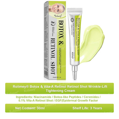 Rolimey® Botox & Vita - A Retinol Shot Wrinkle - Lift Tightening cream - Last Day Promotion 70% OFF - cikryna