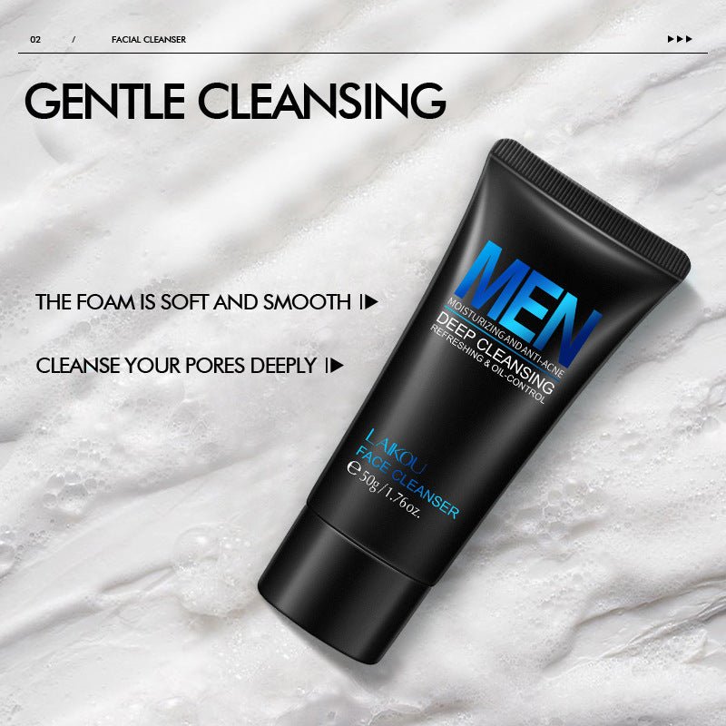 Skincare Facial Cleansing Men's Scrub Cleanser 50g - cikryna